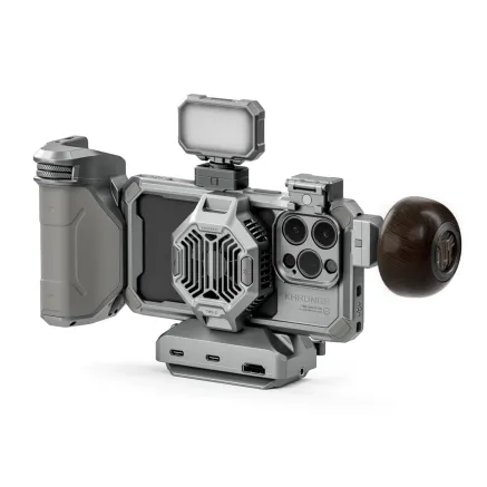 Tilta Khronos iPhone 15 Pro Ultimate Kit - Titanium White with battery TK-IP15-PD-TW