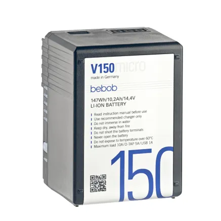Литий-ионный аккумулятор Bebob V150MICRO micro V-Mount