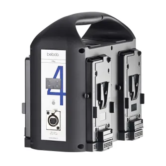 V-Mount Battery - Bebob VS4 4 Channel V-Mount Simultaneous charger - quick order from manufacturer