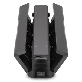 DJI TB51 Интеллектуальный зарядный хаб с складными боковыми панелями, USB-C портом и вентиляционными решетками для эффективной зарядки батарей