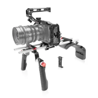 Discontinued - Shape Blackmagic Cinema Camera 6K/6K Pro/6K G2 Shoulder Mount (BM6KSM)
