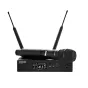 Беспроводная микрофонная система Shure QLXD24/KSM9-H51 с ручным передатчиком и приемником QLXD4, оснащенная двумя антеннами, цифровым дисплеем и профессиональным качеством звука