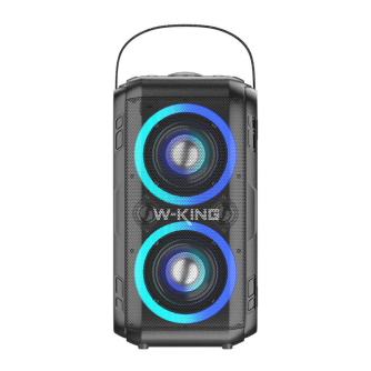Skaļruni - Wireless Bluetooth Speaker W-KING T9II 60W (black) T9II black - ātri pasūtīt no ražotāja