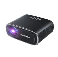 Проекторы и экраны - BlitzWolf BW-V4 1080p LED beamer / projector, Wi-Fi + Bluetooth (black) BW-V4 - быстрый заказ от производитПроекторы и экраны - BlitzWolf BW-V4 1080p LED beamer / projector, Wi-Fi + Bluetooth (black) BW-V4 - быстрый заказ от производит