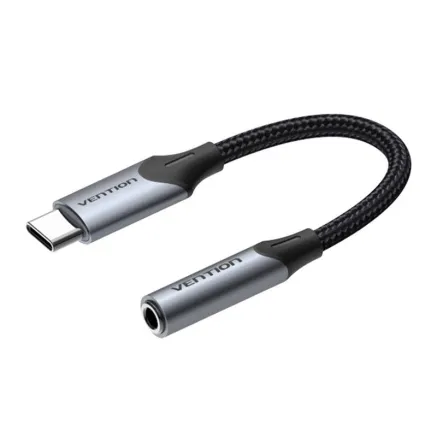 Adapter audio USB-C male to 3.5MM jack female Vention BGJHA 0.1m BGJHA
