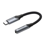 Audio cables, adapters - Adapter audio USB-C male to 3.5MM jack female Vention BGJHA 0.1m BGJHA - quick order from manufacturerAudio cables, adapters - Adapter audio USB-C male to 3.5MM jack female Vention BGJHA 0.1m BGJHA - quick order from manufacturer