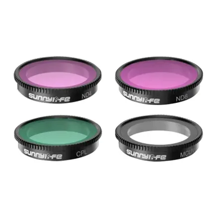 Set of 4 filters MCUV+CPL+ND4+ND8 Sunnylife for Insta360 GO 3/2 IST-FI9316