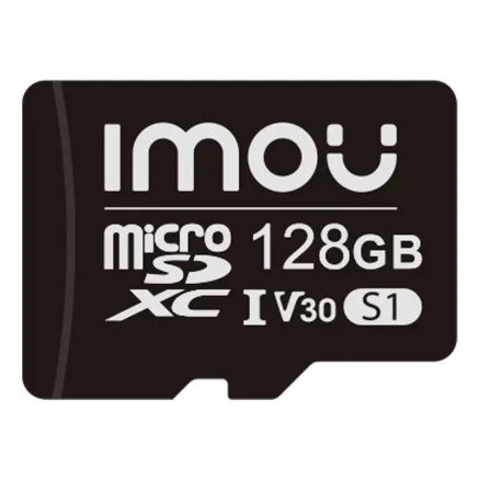 Memory card IMOU 128GB microSD (UHS-I, SDHC, 10/U3/V30, 95/38) ST2-128-S1