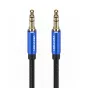 Vairs neražo - Cable Audio 3.5mm mini jack Vention BAWLF 1m blue BAWLF