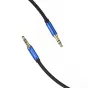 Vairs neražo - Cable Audio 3.5mm mini jack Vention BAWLF 1m blue BAWLF