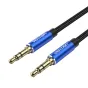 Vairs neražo - Cable Audio 3.5mm mini jack Vention BAWLF 1m blue BAWLF