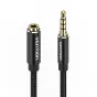 Аудио кабели, адаптеры - Cable Audio TRRS 3.5mm Male to 3.5mm Female Vention BHCBJ 5m Black BHCBJ - быстрый заказ от производите