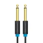 Audio vadi, adapteri - Audio Cable TS 6.35mm Vention BAABJ 5m (black) BAABJ - ātri pasūtīt no ražotāja