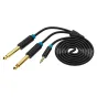 Audio vadi, adapteri - Audio Cable TRS 3.5mm to 2x 6.35mm Vention BACBJ 5m Black BACBJ - ātri pasūtīt no ražotāja