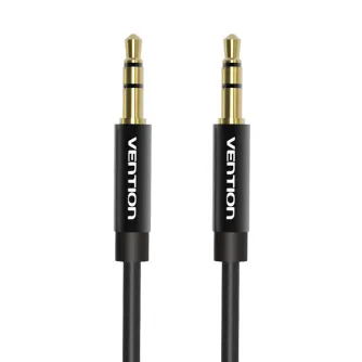 Audio vadi, adapteri - Cable Audio 3.5mm mini jack Vention BAGBG 1.5m Black BAGBG - ātri pasūtīt no ražotāja