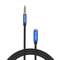 Audio vadi, adapteri - Cable Audio TRRS 3.5mm Male to 3.5mm Female Vention BHCLJ 5m Blue BHCLJ - ātri pasūtīt no ražotājaAudio vadi, adapteri - Cable Audio TRRS 3.5mm Male to 3.5mm Female Vention BHCLJ 5m Blue BHCLJ - ātri pasūtīt no ražotāja