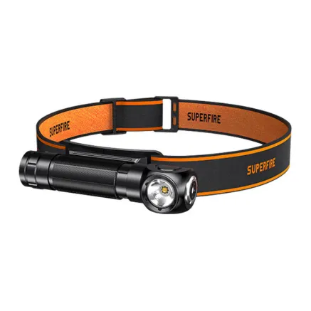 2-in-1 Headlamp Superfire TH04, 600lm, USB-C TH04