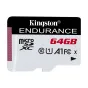 Atmiņas kartes - Memory card microSD 64GB Kingston 95/30MB/s C Endurance SDCE/64GB - ātri pasūtīt no ražotāja