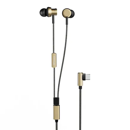 HiFuture Hi5 Wired Earphones (gold) Hi5 Champagne Gold