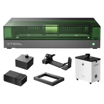 Laser Engraving Machine - 2-in-1 laser engraving machine xTool S1 40W All-in-One Kit (Black) S1-AIOB - quick order from manufacturer