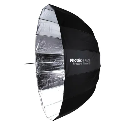 Зонт Phottix Premio 120 см серебристый 