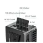 Rolux Dynasty II 99Wh V-Mount аккумулятор с USB-C, D-TAP и несколькими DC-выходами для профессиональных энергетических решений