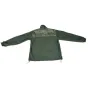 Флис Stealth Gear Fleece2 Forest Green XXXL сзади, виден задний панель, эластичные манжеты, усиленные нейлоновые плечи, шнуровка и наружные карманы.