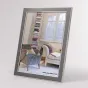 Zep Photo Frame G4081 Olimpia 20x25 см - стильная серебряная фоторамка с стеклянным оформлением, подходит для фото размером 20x25 см, часть роскошной серии Olimpia от Zep Italia