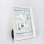 Фоторамка Zep T15418 Винтаж Белый с надписью 'HOME' и сердечком, 18x24 см, Подарок для фотографов