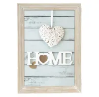 Фоторамка Zep T15581 Vintage Natural 20x30 см с сердечной декорацией и надписью HOMEФоторамка Zep T15581 Vintage Natural 20x30 см с сердечной декорацией и надписью HOME