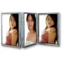 Больше не производится - Фоторамка Zep 120TS04-4R Серебро 3x 10x15 см