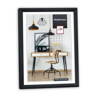 Zep Photo Frame KB19 Black 60x80 см - стильная черная рамка с дизайном пальмового листа, идеально подходящая для современных интерьеров