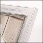 Ретро-стиль фотофрейм Zep SY1268 Athis 15x20 см с белым покрытием и текстурой дерева