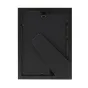 Zep Photo Frame MR23BL Shire Black 20x30 cm - минималистичная черная деревянная фоторамка с крючком для подвешивания, пустое внутреннее пространство, размеры 21.5x31.5 см, современный дизайн