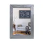 Фотофрейм Zep Italia Lienz Silver 30x40 см с деревянной структурой, демонстрирующий современный интерьер гостиной