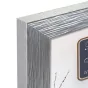 Zep Photo Frame V634S Lienz Silver 30x40 cm - Элегантная серебряная фоторамка с текстурированной деревянной структурой, идеально подходящая для фотографий размером 30x40 см.