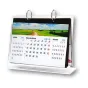 Прозрачный фотофрейм Zep Acryl AP560A с текстурой пробки, 10x15-12 листов, отображающий календарную страницу с фотографией пейзажа зеленого поля и дороги за май 2012 года.