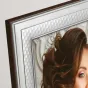 Zep Photo Frame B12146 Trevi 10x15 см серебряная фоторамка с текстурированной поверхностью и рельефной отделкой