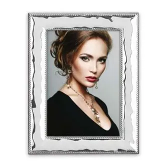 Zep Photo Frame B10746 Larino 10x15 см - Элегантная серебряная рамка с текстурированной отделкой для фото размером 10x15 см