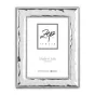 Элегантная серебряная фоторамка Zep B10746 Larino 10x15 см с текстурированной металлической отделкой и минималистичным дизайном для фото 10x15 см