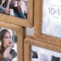 Фоторамка Zep Italia BC849 с деревянной текстурой и размерами 10x15 см, элегантный дизайн для стильного оформления фотографий.