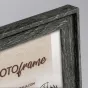 Zep Photo Frame RT246L Torino Black 10x15 см - Элегантный черный фоторамка с текстурированной поверхностью для фото 10x15 см