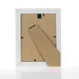 Zep Photo Frame RT546W Torino Белый 10x15 см - минималистичная белая фоторамка с текстурой дерева, подходит для фото 10x15 см