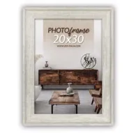 Фотофрейм Zep RT523W Torino Белый 20x30 см - Элегантный белый рамка с текстурой дерева для современных интерьеров.Фотофрейм Zep RT523W Torino Белый 20x30 см - Элегантный белый рамка с текстурой дерева для современных интерьеров.