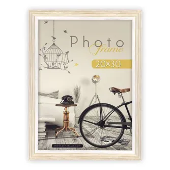 Фоторамка Zep Photo Frame RL23N Corby 20x30 см с ржавым деревянным текстурой и белым акцентом для стильного оформления