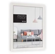 Фоторамка Zep Italia Edison White 40x50 см - Стильный, современный дизайн для интерьеровФоторамка Zep Italia Edison White 40x50 см - Стильный, современный дизайн для интерьеров