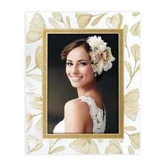 Элегантная золотая фоторамка Zep Photo Frame B16453G Siracusa Gold 13x18 см для свадебных воспоминаний