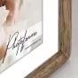 Zep Photo Frame BC23P Gressan 15x20 20x30 см деревянная фоторамка с белой матовой рамкой, классический профиль, подходит для 1 фото, размеры 21x31 см, идеально для дома или офиса.