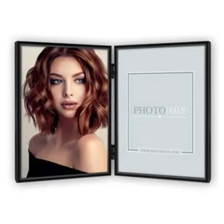 Фоторамка Zep VK467BD Silvia Black 2Q 2x10x15 см