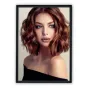 Zep Photo Frame VK577B Silvia Black 13x18 см - Элегантная черная металлическая фоторамка для фото размером 10x15 см, идеально подходит для современных интерьеров